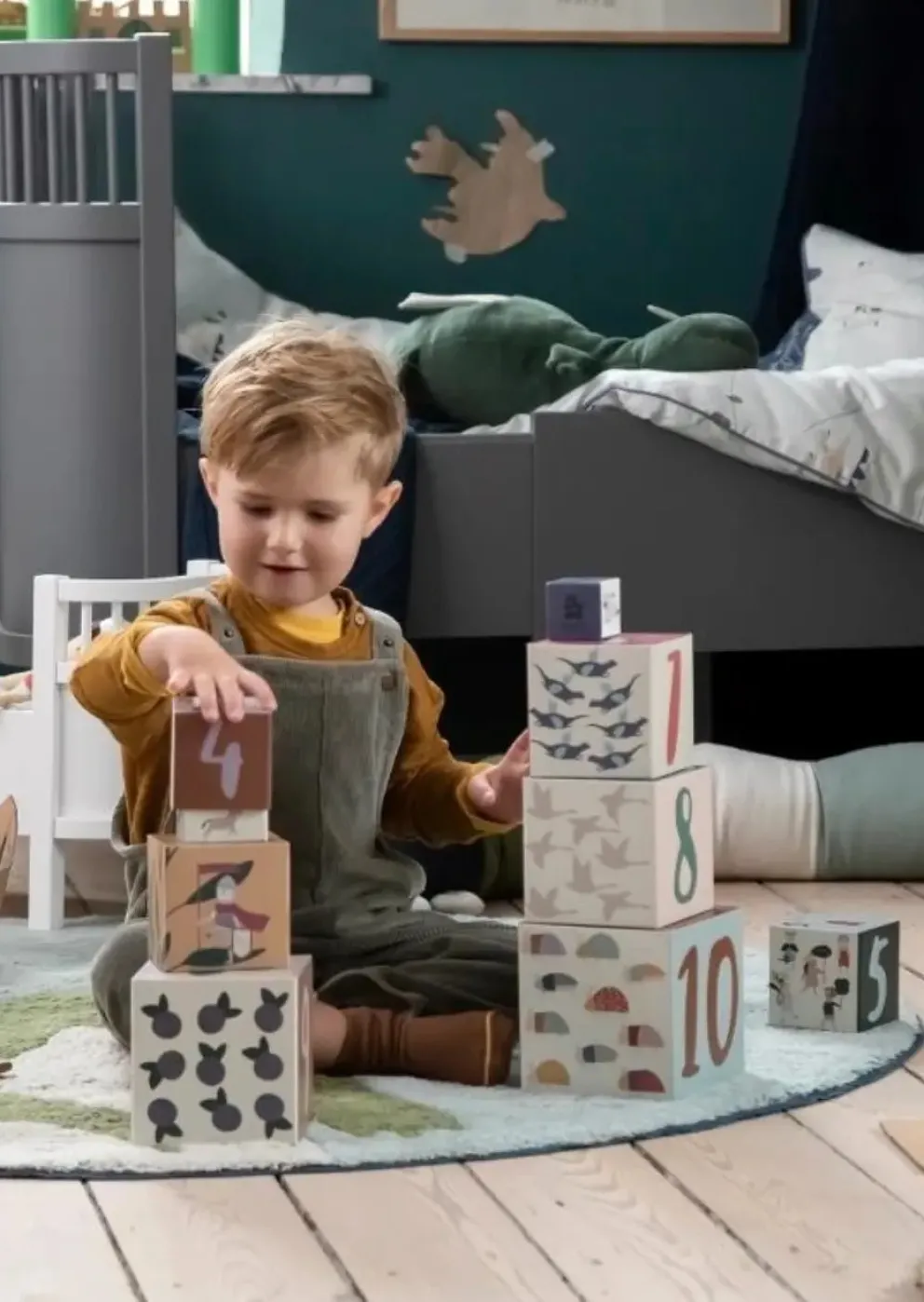 duże klocki do budowania wieży
