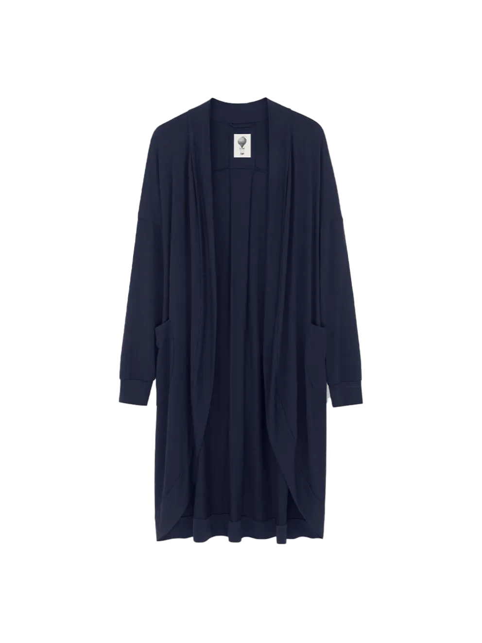 Długi miękki cardigan