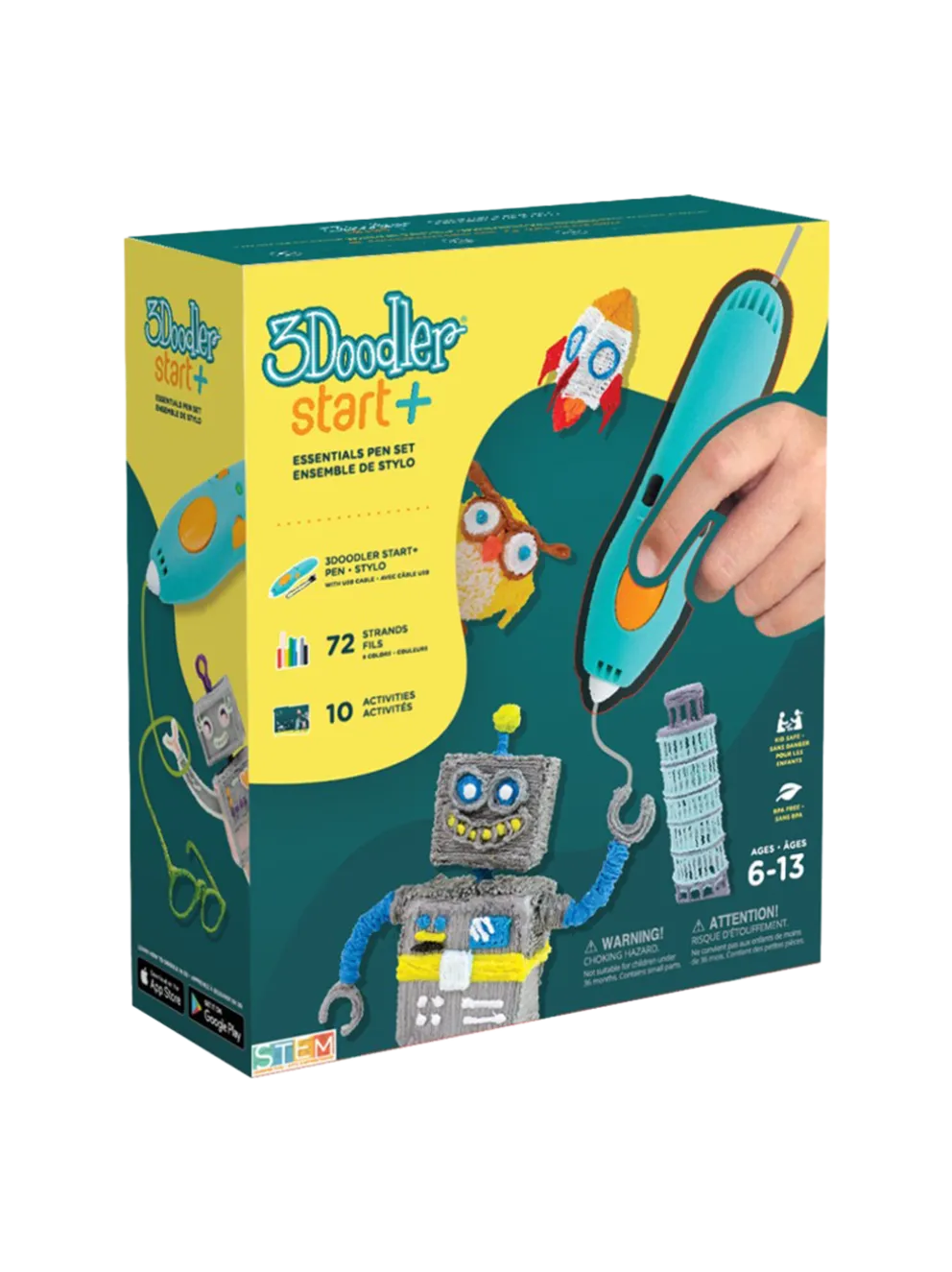 Długopis do druku 3D dla dzieci 3Doodler Start+