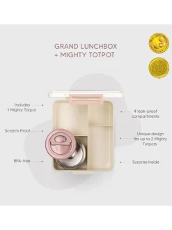 Duży lunchbox tritanowy z termosem
