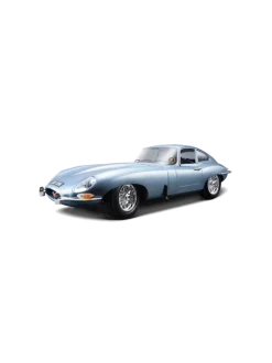 Duży metalowy model samochodu Jaguar e-type Coupé