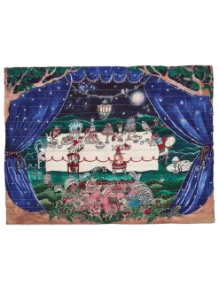 Dwustronna pikowana narzuta z bawełny