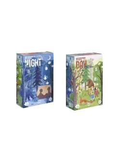 dwustronne puzzle Dzień i Noc
