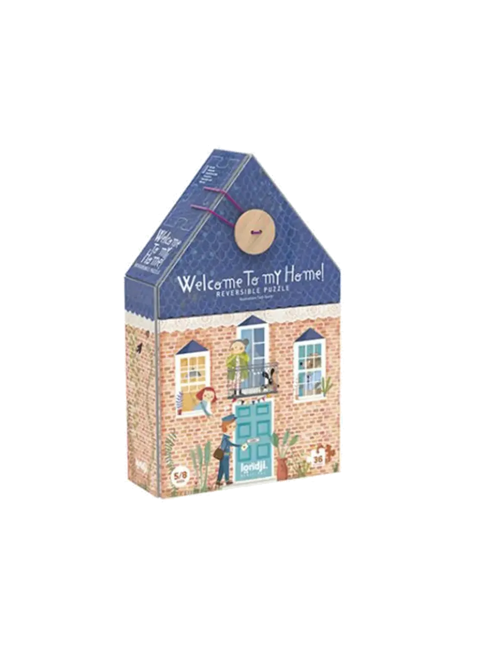 Dwustronne puzzle Welcome to my home