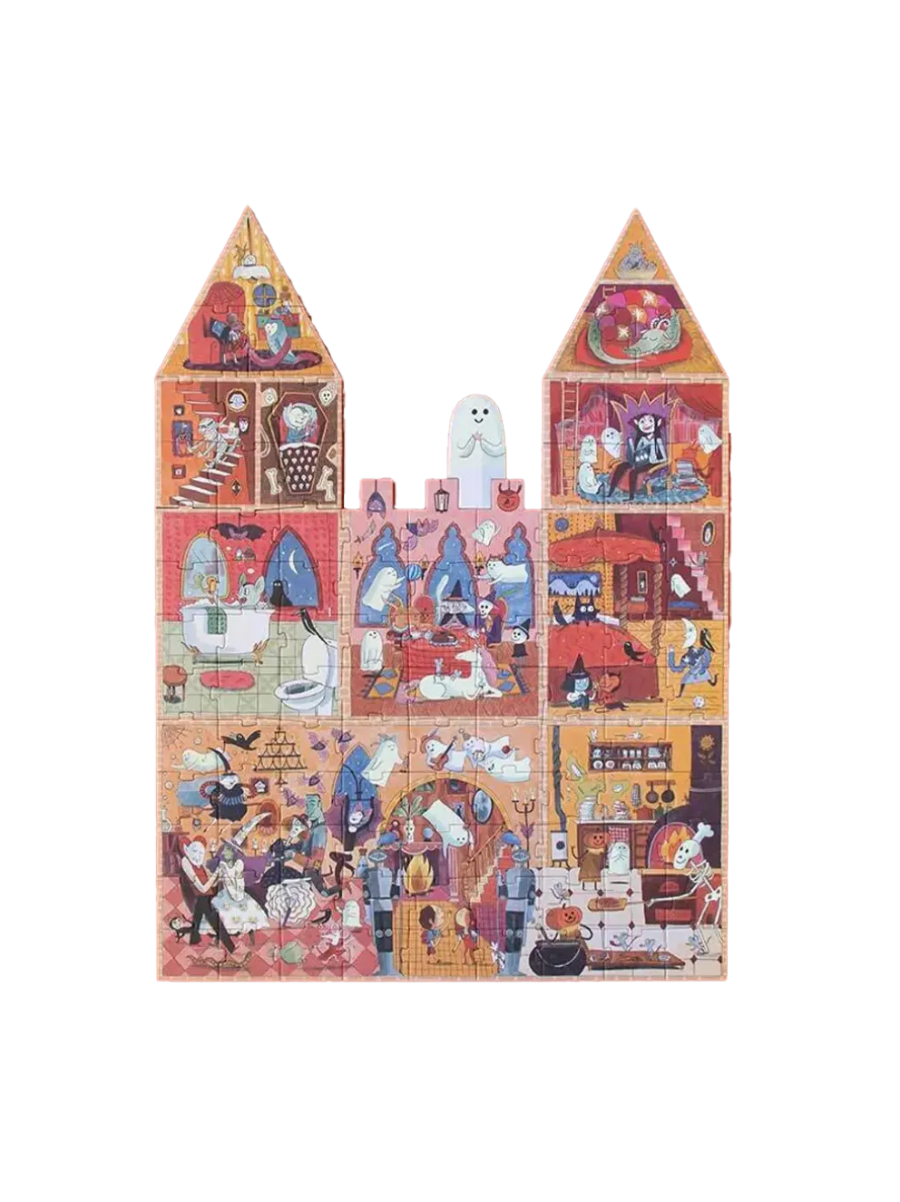 Dwustronne puzzle świecące w ciemności Enchanted