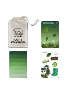Edukacyjne karty kolorów