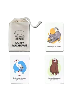 Edukacyjne karty ruchowe