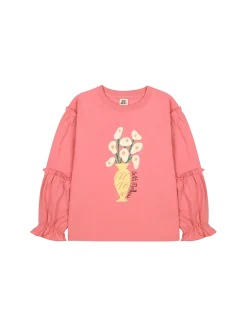 Eggflower Frill Longsleeve T-shirt