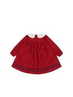 Elegancka sukienka świąteczna z bawełny organicznej Emeline