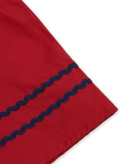 Elegancka sukienka świąteczna z bawełny organicznej Emeline