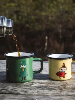 Emaliowany kubek retro Moomin 3.7 dl