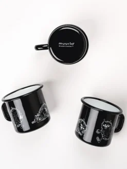 Emaliowany kubek retro Moomin 3.7 dl