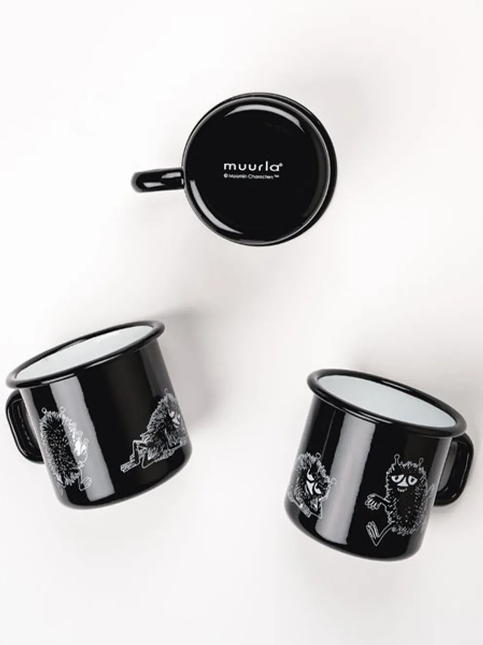 Emaliowany kubek retro Moomin 3.7 dl