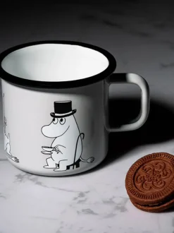 Emaliowany kubek retro Moomin 3.7 dl