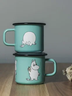 Emaliowany kubek retro Moomin 3.7 dl