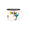 Emaliowany kubek retro Pippi 2.5 dl