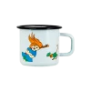 Emaliowany kubek retro Pippi 3.7 dl