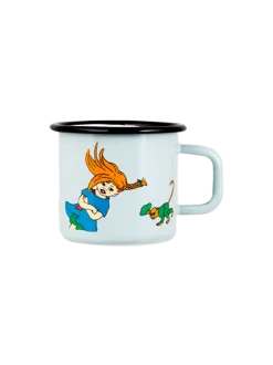 Emaliowany kubek retro Pippi 3.7 dl