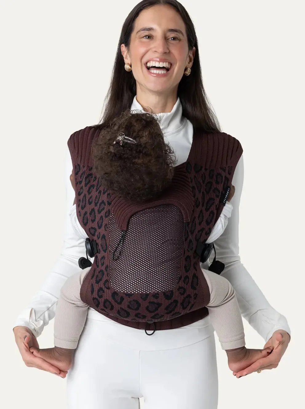 Ergonomiczne nosidełko niemowlęce 0+ Dark Leo