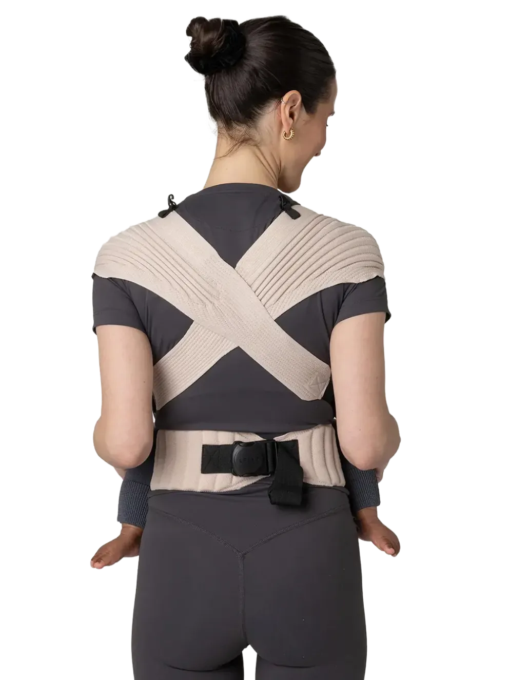 Ergonomiczne nosidełko niemowlęce 0+ Nude