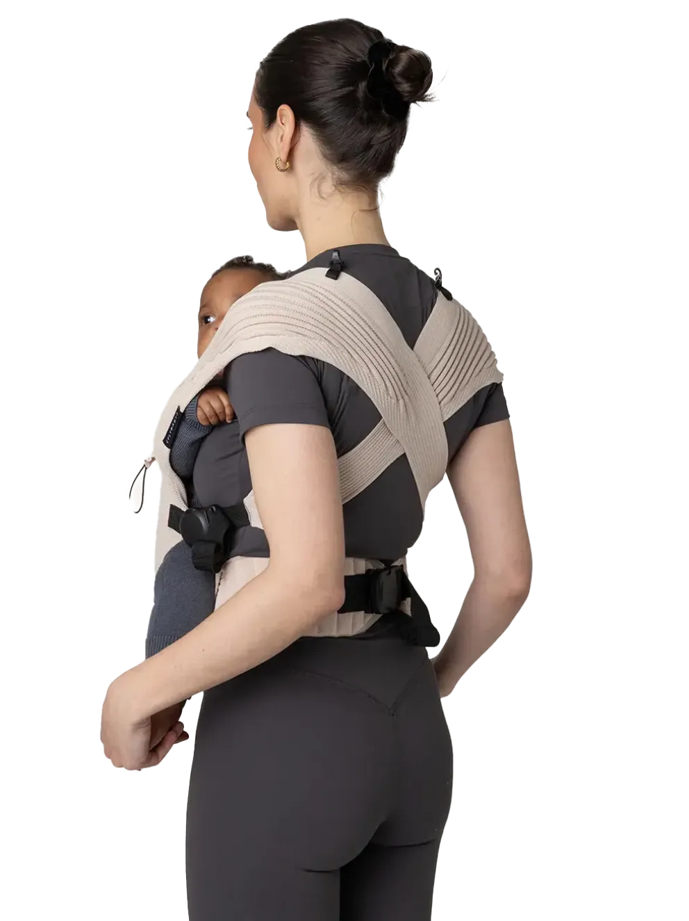 Ergonomiczne nosidełko niemowlęce 0+ Nude