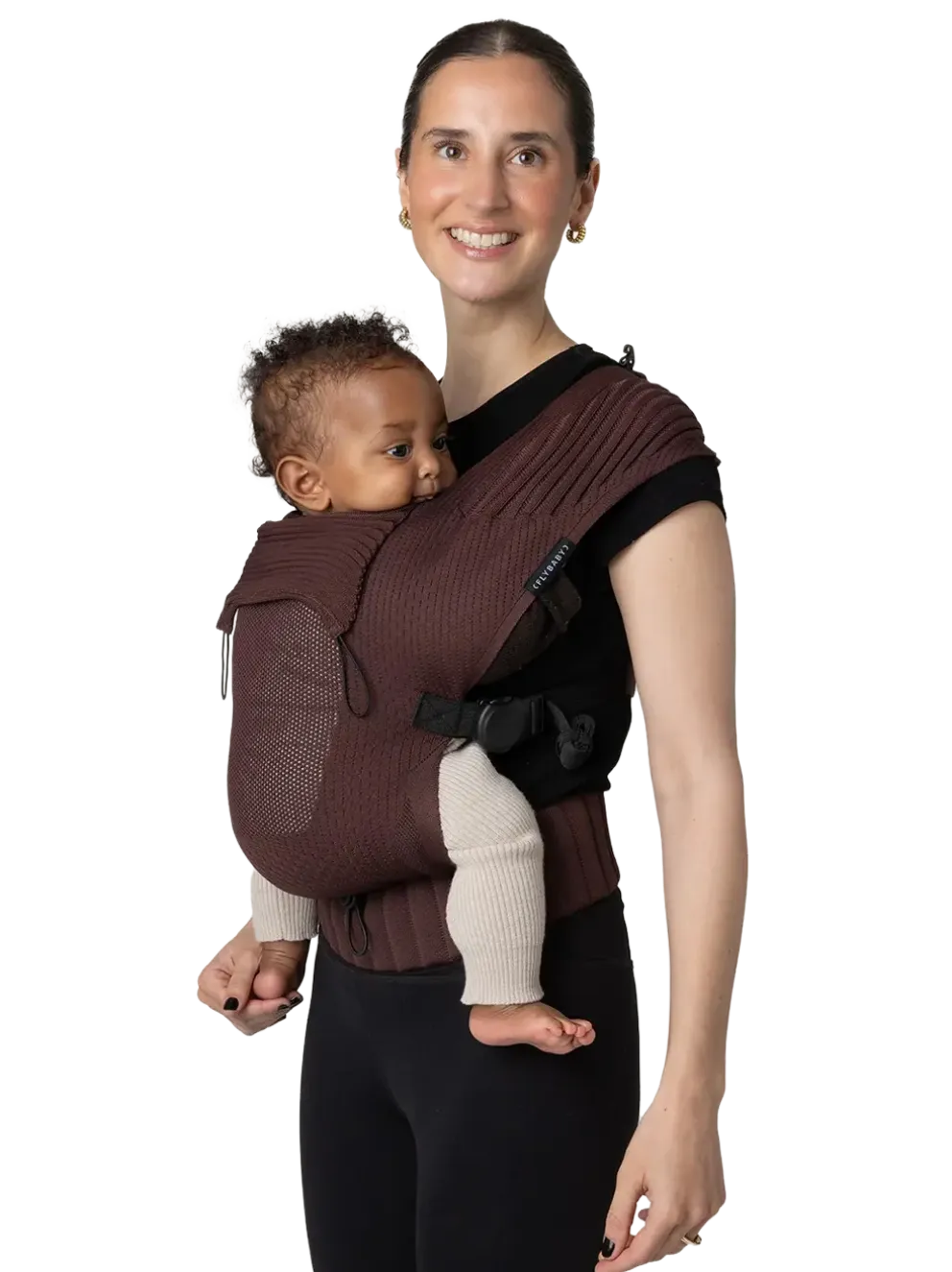 Ergonomiczne nosidełko niemowlęce 0+ Mokka