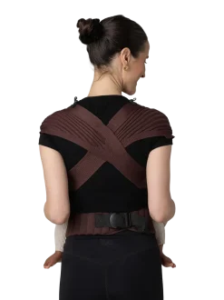 Ergonomiczne nosidełko niemowlęce 0+ Mokka