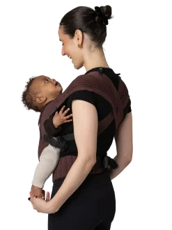 Ergonomiczne nosidełko niemowlęce 0+ Mokka