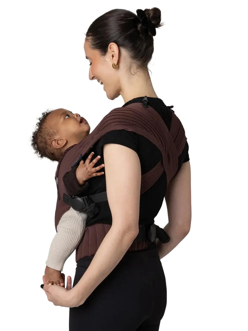Ergonomiczne nosidełko niemowlęce 0+ Mokka