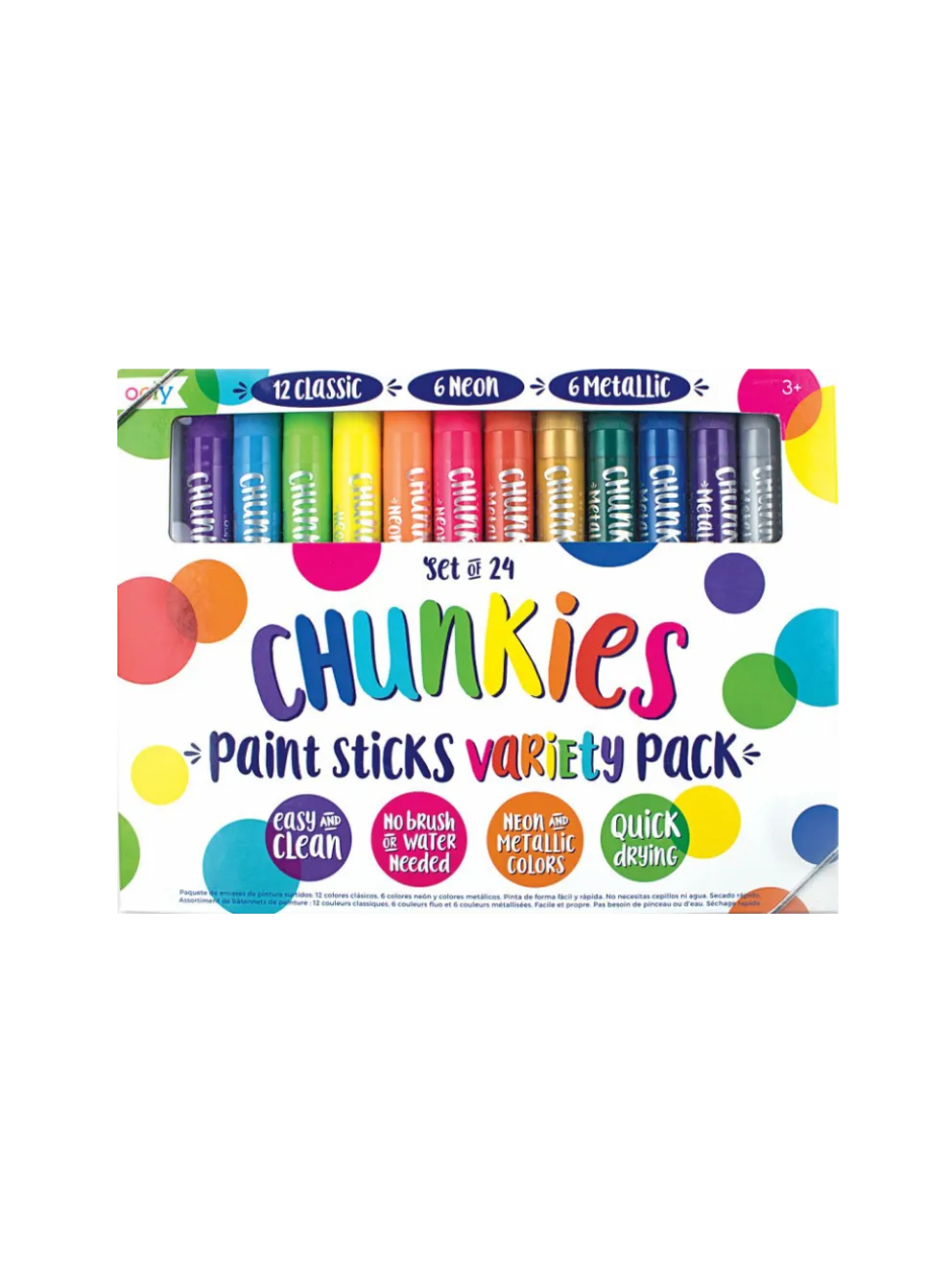 Farba w kredce Chunkies Paint Sticks Variety