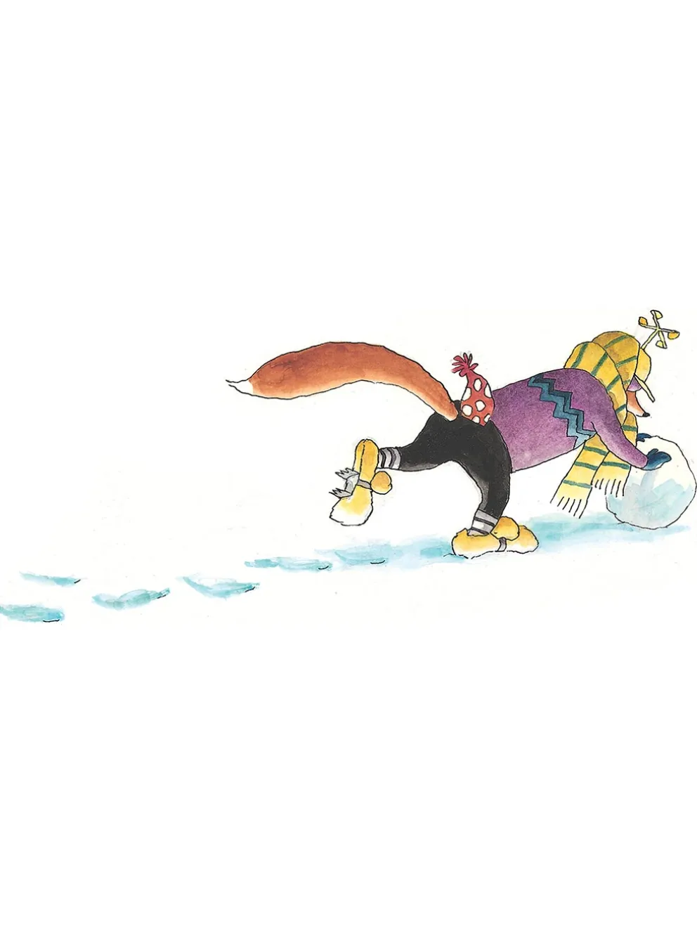 Felek i Tola i śnieg
