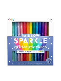 Flamastry brokatowe Rainbow Sparkle