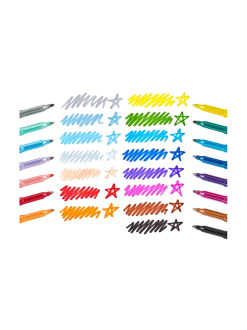Flamastry brokatowe Rainbow Sparkle