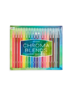 Flamastry pędzelkowe akwarelowe Chroma Blends