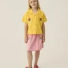 Flowers Pink Skirt