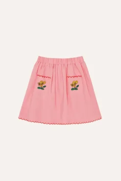 Flowers Pink Skirt