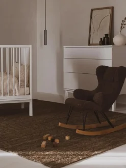 Fotel bujany dla dzieci De Luxe Teddy