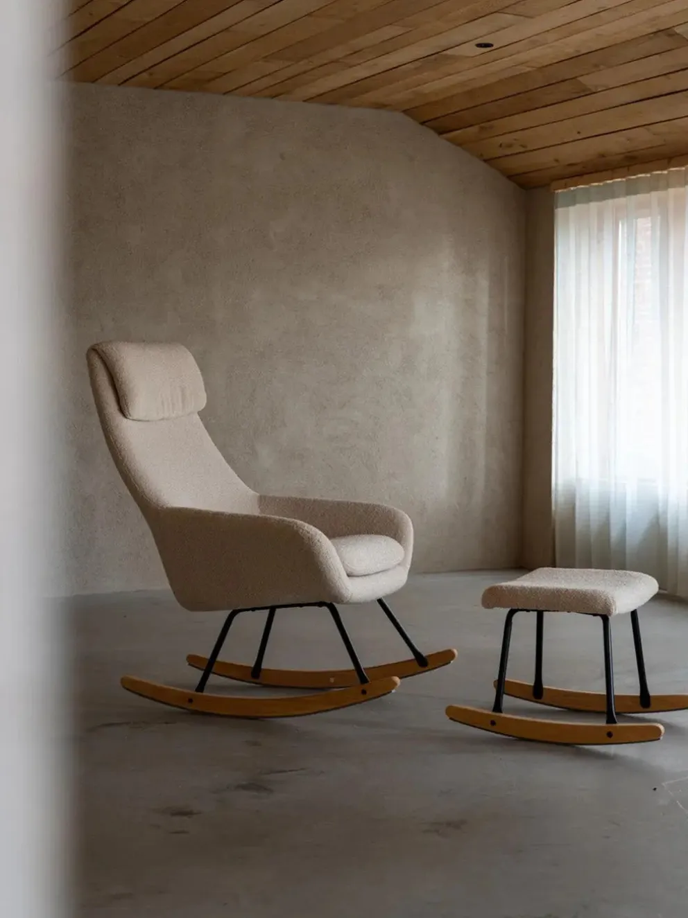 Fotel bujany Nordic