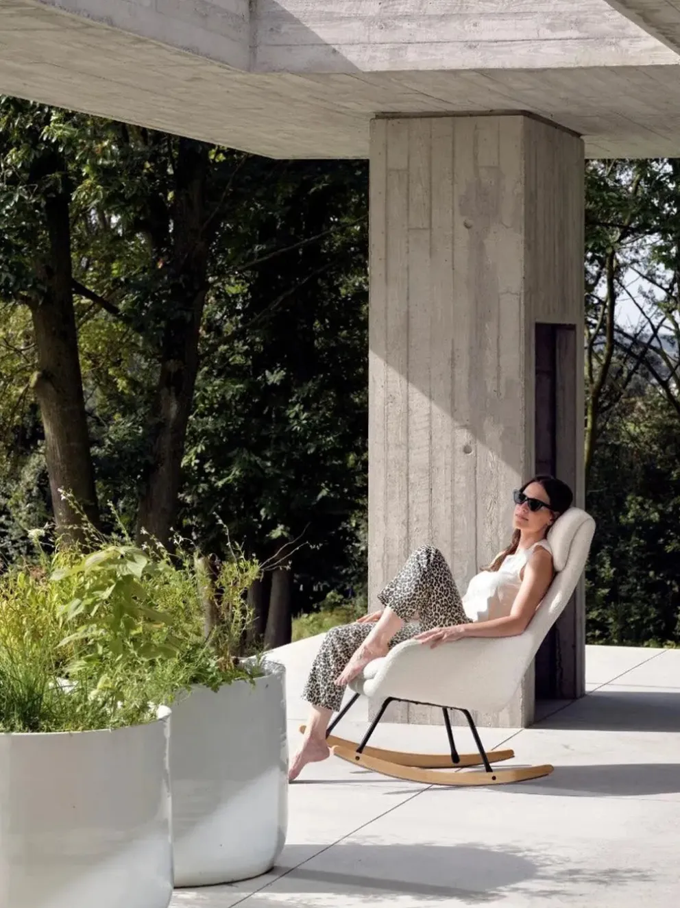 Fotel bujany Nordic