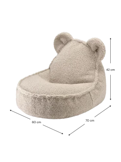 Fotel pufa dla dzieci Beanbag Bear Chair
