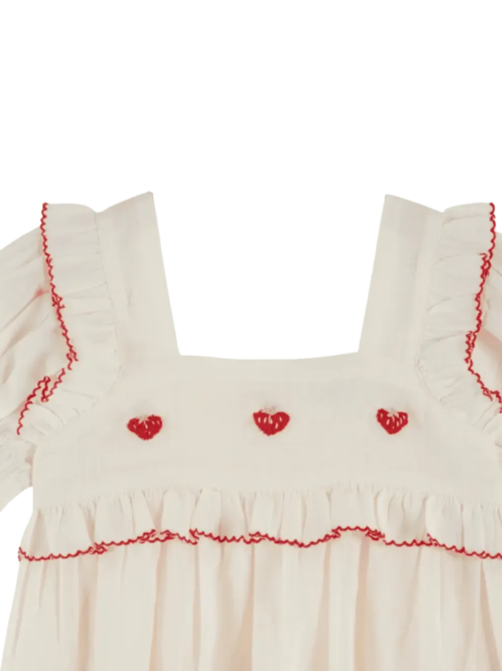 Fraise Embroidery Blouse