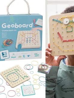 Geoplan tablica manipulacyjna edukacyjna z gumkami