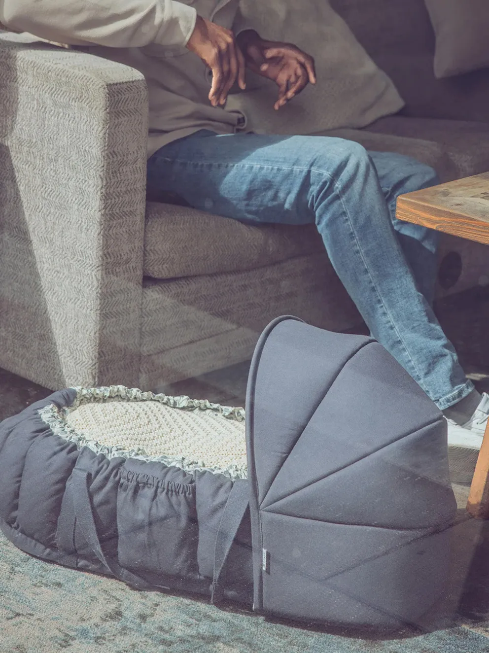 Gniazdko niemowlęce Sebra 3-in-1 Baby Nest