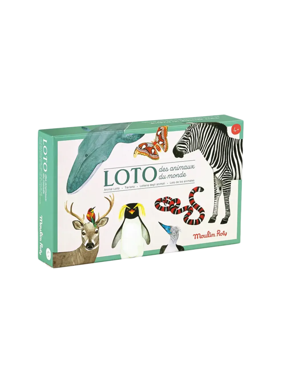 gra edukacyjna Animal Lotto
