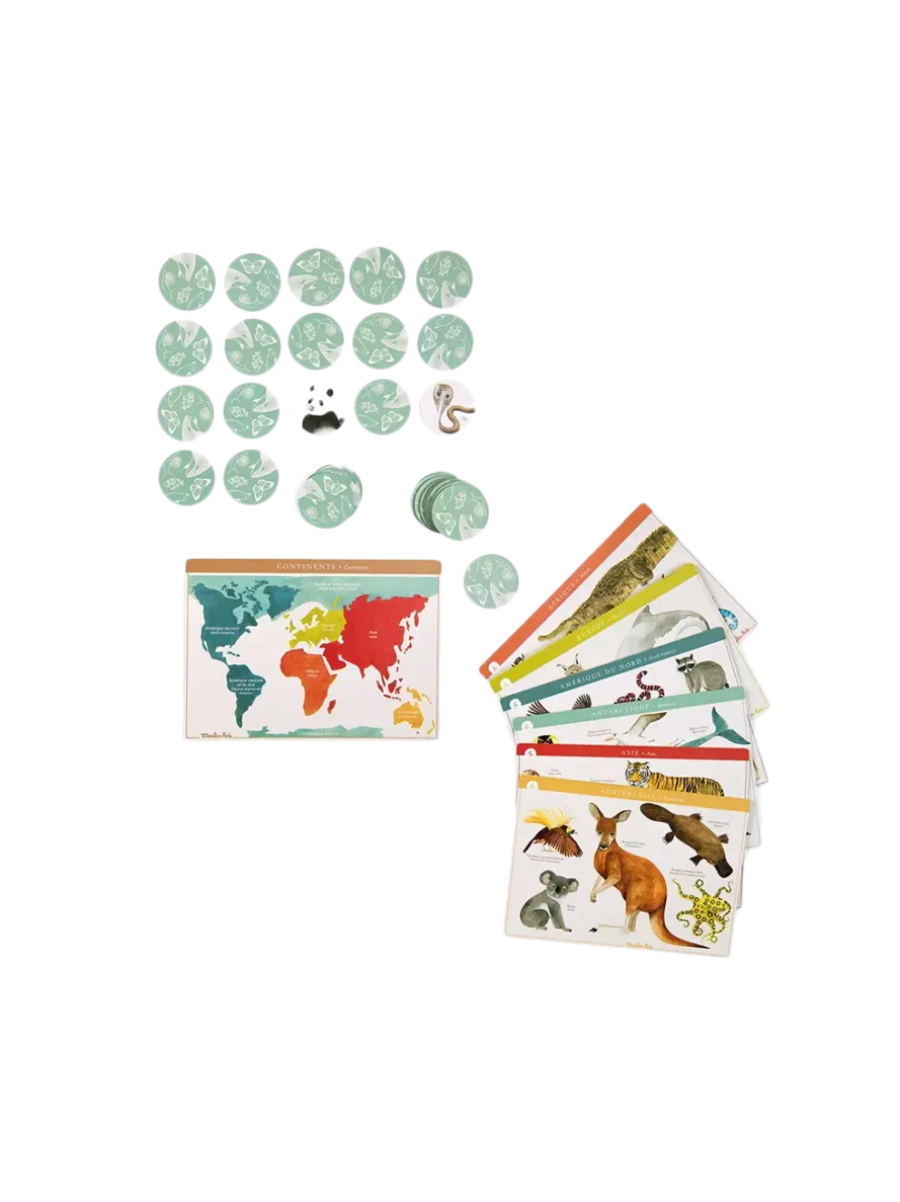 gra edukacyjna Animal Lotto