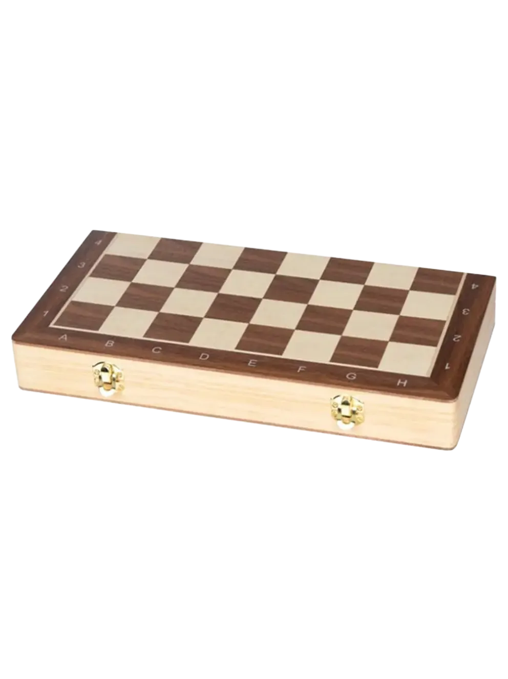 Gra magnetyczna 2w1 szachy, warcaby z drewna