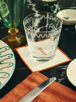 Grapevine Water Glass Set of 2