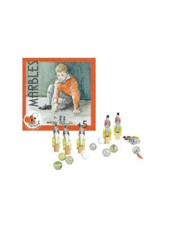 Gra retro w szklane kulki Marbles