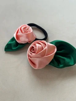 Gumka do włosów Aurora Elastic Rose