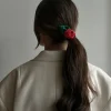 Gumka do włosów Aurora Elastic Red